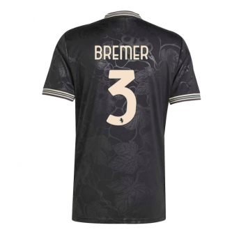 Billige Fotballdrakt Juventus Gleison Bremer #3 Replika Tredjedrakt 2025-26 Kortermet
